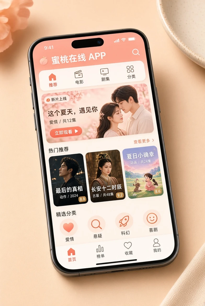 蜜桃在线APP服务